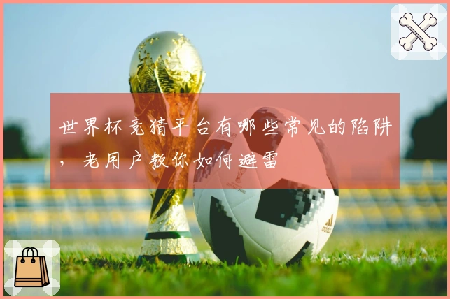 世界杯竞猜平台有哪些常见的陷阱，老用户教你如何避雷